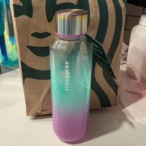 Starbucks summer 2021 Ombre glass water bottle